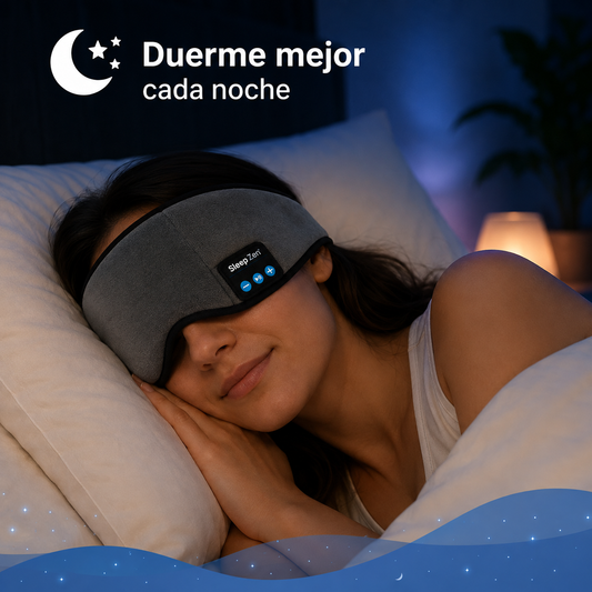 Antifaz bluetooth descanso y relajación