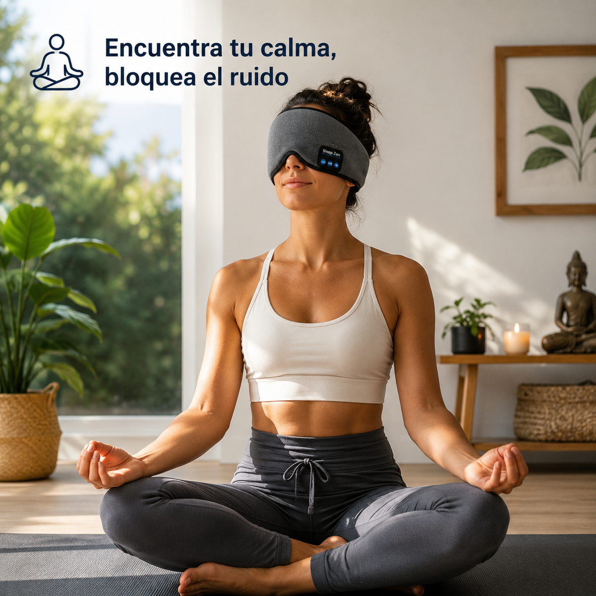 Antifaz bluetooth descanso y relajación